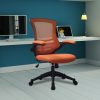 The Rome Mesh Operator's Chair Orange - Image 2
