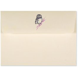 Peter Pauper Press Note Cards Owl Portrait