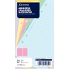Filofax Personal Coloured Plain and Ruled Notepaper Refill