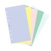 Filofax Personal Coloured Plain and Ruled Notepaper Refill - Image 2