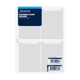 Filofax A5 Business Card Holder