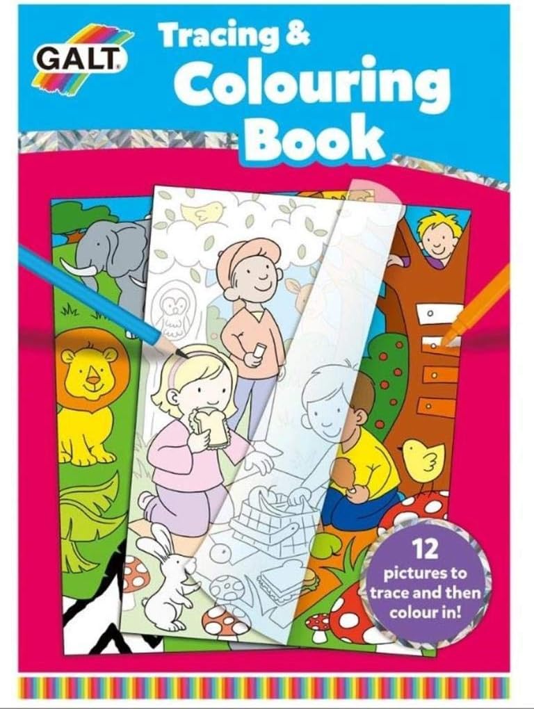 Galt Tracing And Colouring Book • Colemans