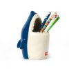 Legami Desk Friends Ceramic Pen Holder Shark - Image 2