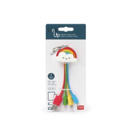 Legami Link Up Multiple Charging Cable Rainbow