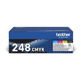 Brother Value Pack Standard Yield 4 Toner Cartridges TN-248