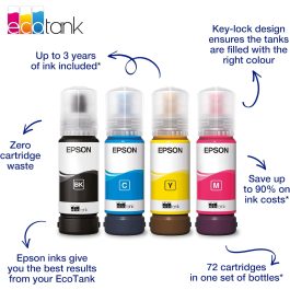 Epson Ecotank 104 Black Ink Bottle 65ml