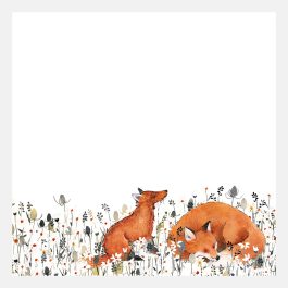 The Gifted stationery Co Note Block Foxy Tales