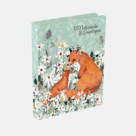 The Gifted stationery Co Notecard Wallet Foxy Tales A