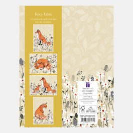 The Gifted stationery Co Notecard Wallet Foxy Tales B