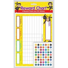 Club Reward Chart With Stickers CB546