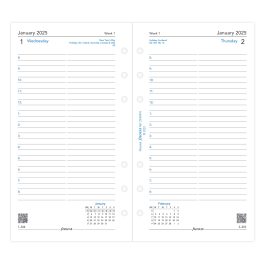 Filofax Personal Day Per Page Appointments 2025 Diary Refill