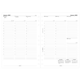Filofax Deskfax Week On Two Pages Appointments 2025 Diary Refill