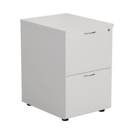 First 2 Drawer Filing Cabinet 464x600x710mm White