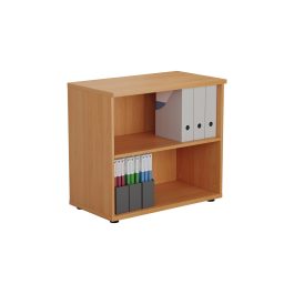 First 1 Shelf Wooden Bookcase 800x450x730mm Beech