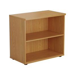 First 1 Shelf Wooden Bookcase 800x450x730mm Nova Oak