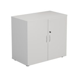 First Wooden Storage Cupboard 800x450x730mm White