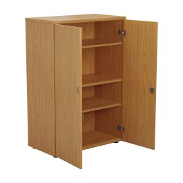 First Wooden Storage Cupboard 800x450x1200mm Nova Oak