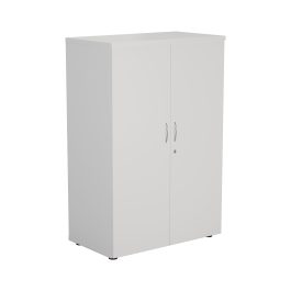 First Wooden Storage Cupboard 800x450x1200mm White