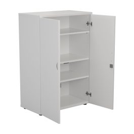 First Wooden Storage Cupboard 800x450x1200mm White