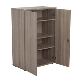 First Wooden Storage Cupboard 800x450x1200mm Grey Oak