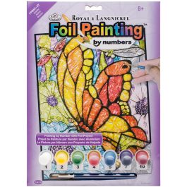 Royal & Langnickel Foil Painting by Numbers Butterfies