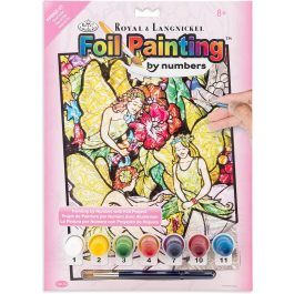 Royal & Langnickel Foil Painting by Numbers Flower Fairies