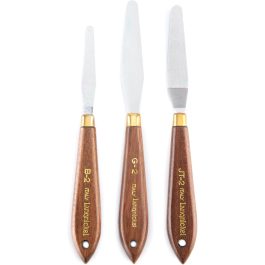 Royal & Langnickel Premium Steel Pallet Knives for Mixing Set of 3