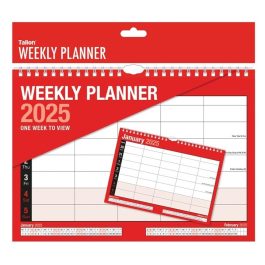 Tallon Week To View 5-Column Family Calendar 2025