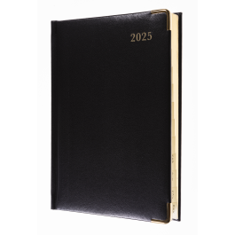 Collins 2025 Classic Compact Week to View Business Planner Appointments Black