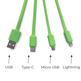 Legami Link Up Multiple Charging Cable Panda