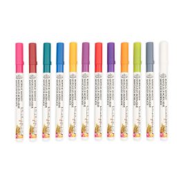 Royal & Langnickel Acrylic Paint Markers 1.2mm Jewel Pack of 12