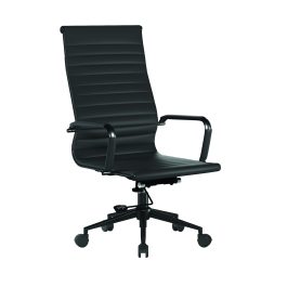 The Oslo Executive Chair Black with Black Base