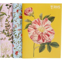 RHS The Royal Horticultural Society Edwards Sketchbook A5 Pk 3