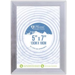 Home Collection Silver Photo Frame 13 x 18cm