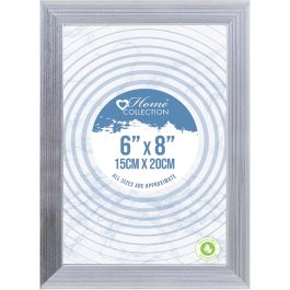 Home Collection Silver Photo Frame 15 x 20cm