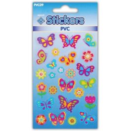 Esposti PVC Stickers Butterlies & Flowers PVC09