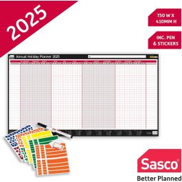 Sasco Annual Holiday Planner Unmounted 2025 – 2410254