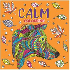 WF Graham Calm Colouring Books 21x21cm Assorted Pk 1