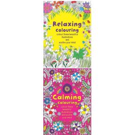 WF Graham Calming Colouring Books A4 Assorted Pk 1