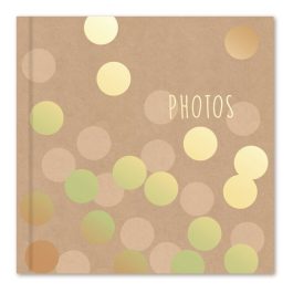 Tallon Kraft Polka Dots Slip-in Photo Album 200 6 x 4 Pockets