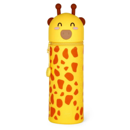 Legami Kawaii 2 in 1 Soft Silicone Pencil Case Giraffe