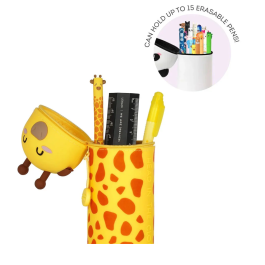 Legami Kawaii 2 in 1 Soft Silicone Pencil Case Giraffe