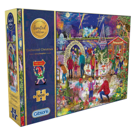 Gibsons Jigsaw Enchanted Christmas Limited Edition 1000 Piece Puzzle