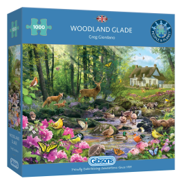 Gibsons Jigsaw Woodland Glade 1000 Piece Puzzle