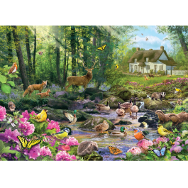 Gibsons Jigsaw Woodland Glade 1000 Piece Puzzle