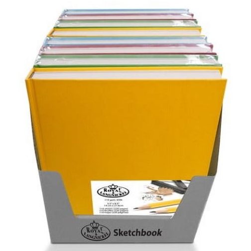 Royal & Langnickel Sketch Book 5.5x8.5 Fashion Colours Assorted Pk 1