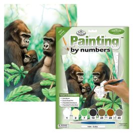 Royal & Langnickel Painting by Numbers Junior Small Gorillas