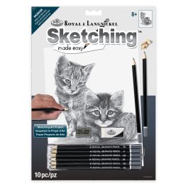 Royal & Langnickel Sketching Made Easy Set Kittens with Ball