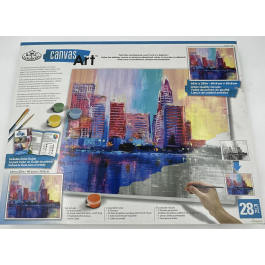 Royal & Langnickel Canvas Art Cityscape