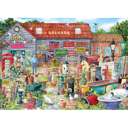 Gibsons Jigsaw Pots & Penny Farthings 1000 Piece Puzzle